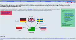 Desktop Screenshot of esperantilo.org